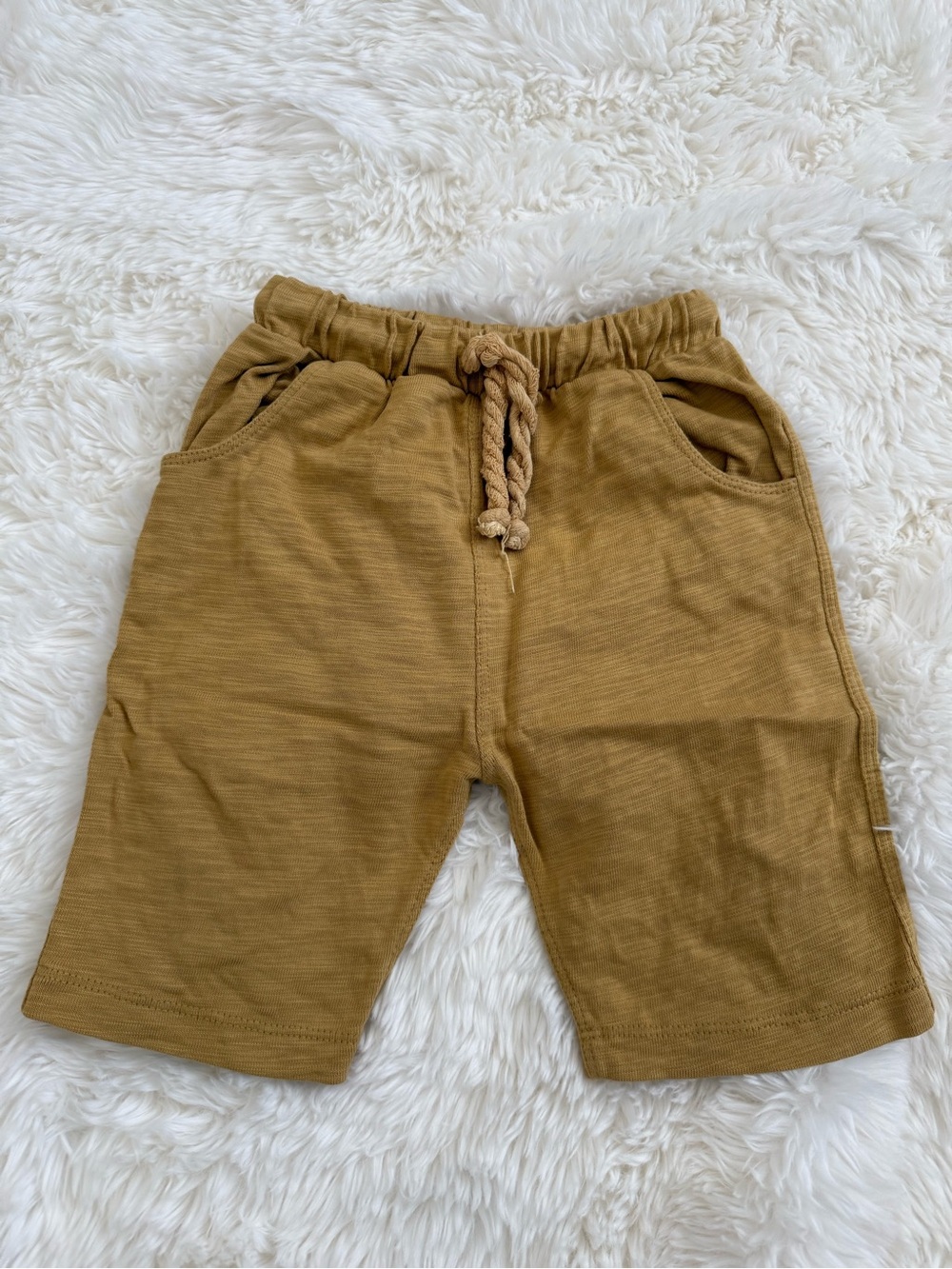Misha & Puff Boys Elastic Waist Drawstring Shorts